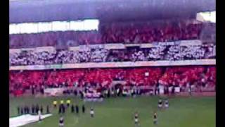 Mosaico en el Nuevo los Camenes contra el Real Jaén