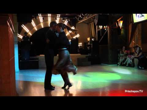 Vlada Zakharova and Andrey Makarov, 2-2, Russia, Moscow, Prischepov Milonga 10.08.2015