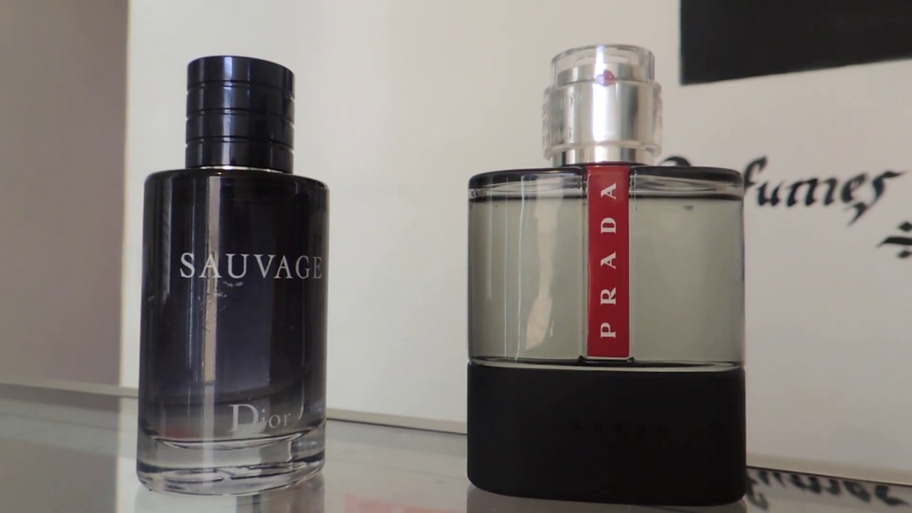 Prada Luna Rossa Carbon VS Sauvage Dior 