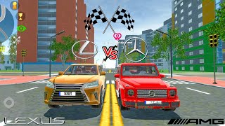 Car Simulator 2 | Lexus VS Mercedes |LX 570 VS G63 AMG |Race & Top Speed |Car Games Android Gameplay screenshot 1