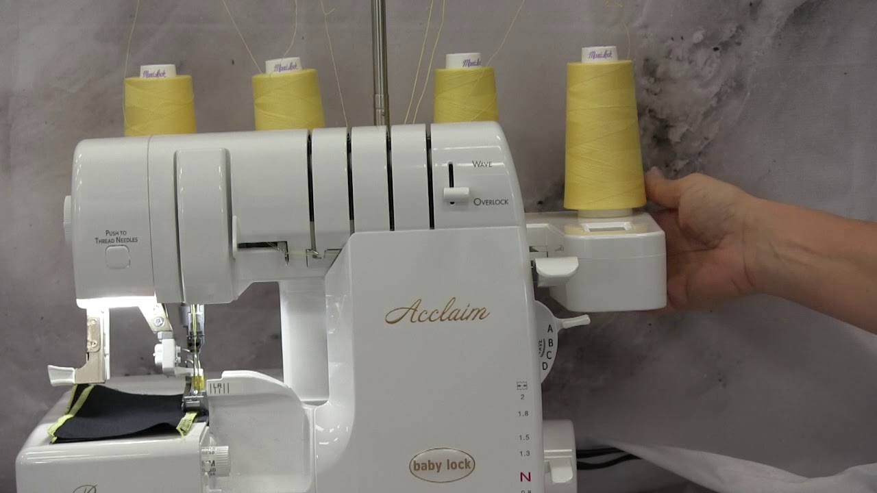 Baby Lock Acclaim at Kingdom Sewing - Simi Valley - YouTube