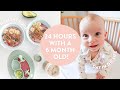 24 HOURS WITH A 6 MONTH OLD | What a Day In the Life *REALLY* Looks Like⁠