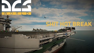 Clip: F/A-18C Going For The Shit Hot Break