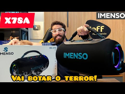IMENSO IMS-X78A 450W SPEAKER: THE BIGGEST AND MOST POWERFUL BOOMBOX EVER IS HERE! (Review)