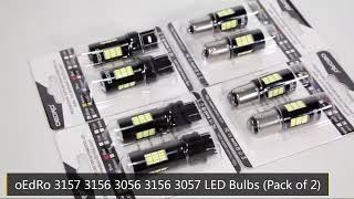 Installation Demo for 3157/ 7443 Car Turn Signal Tail Brake Lights ▏OEDRO® IO Series