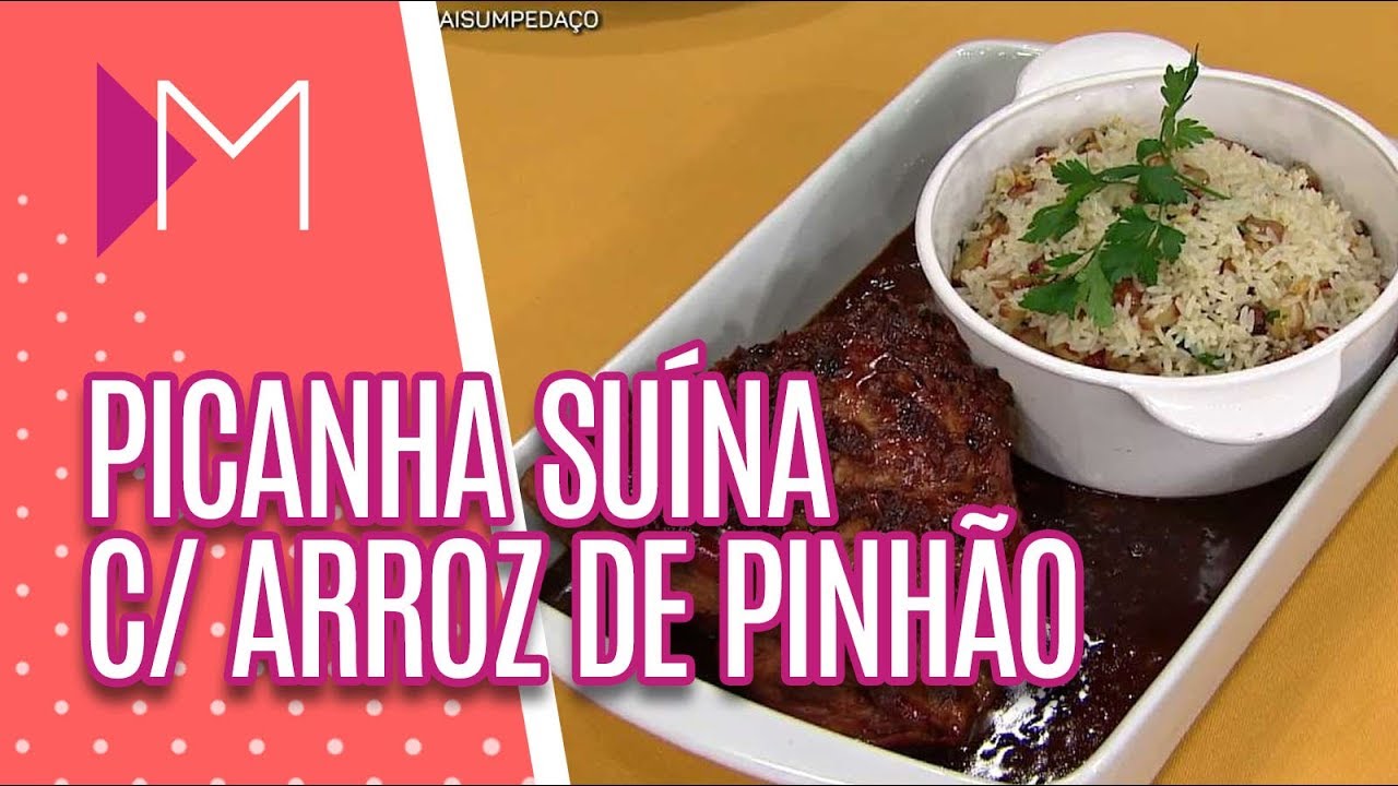 Picanha suína com arroz de pinhão - Mulheres (09/06/2020)