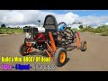 Build a Off Road Mini  BUGGY using Engine 163cc - 4 Speed