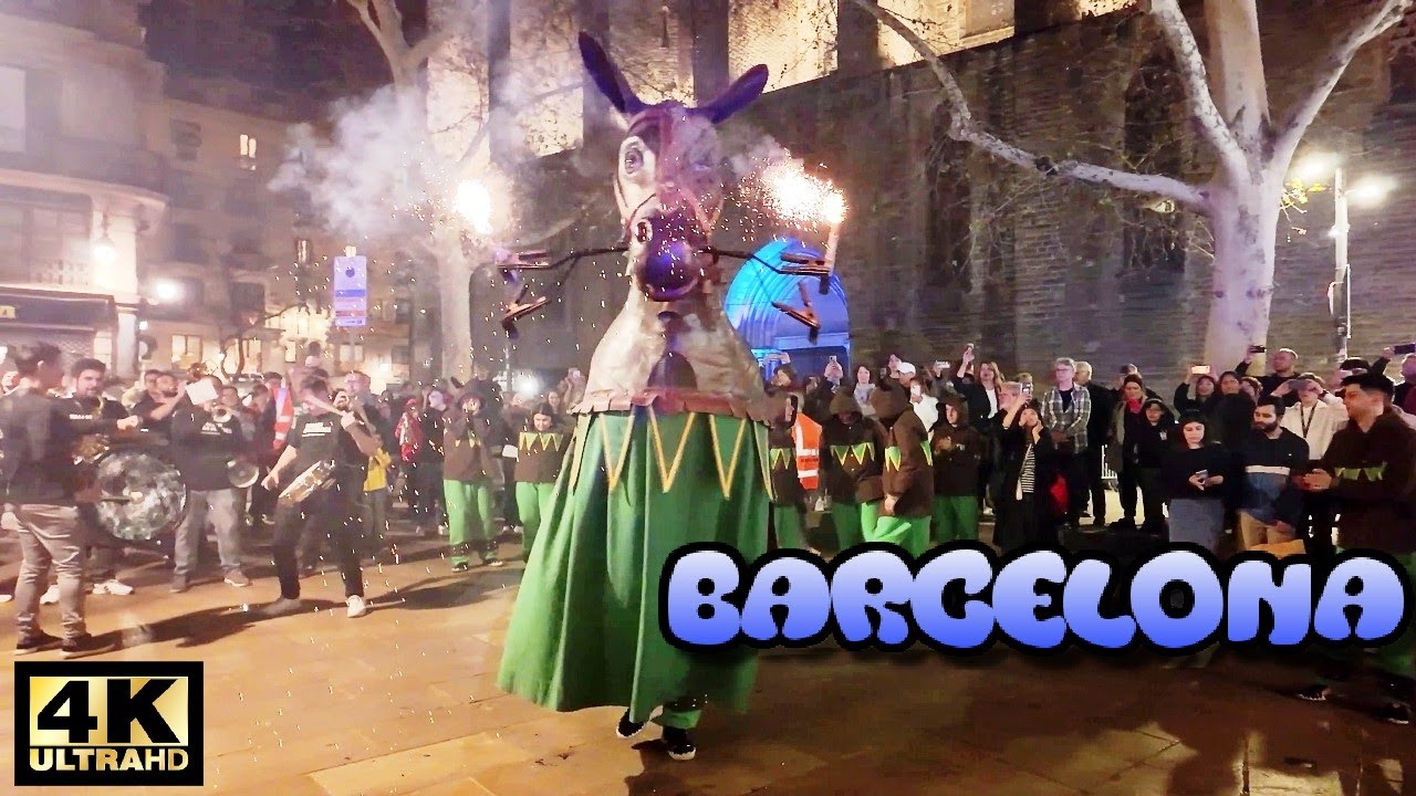 Mulassa de Barcelona | Emmulassa't de les Festes de Sant Josep Oriol 2024 [4K, 60ftps]