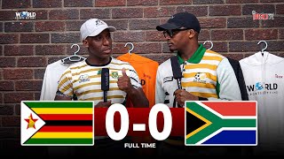 We Need Calculators! Lets Support Nigeria! | Zimbabwe 0-0 Bafana Bafana | Bobo & Lindo Pep