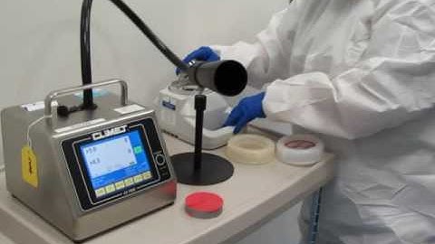 3 Setup and start of air ideal and particle counter 2