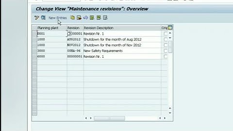 HOW TO CREATE REVISIONS,ASSIGNMENT& BUSINESS SCENARIO MAPPING CONCEPTS( SAP PM MODULE TUTORIAL)