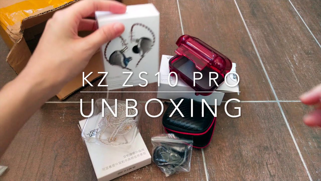 KZ ZS10 Pro Unboxing - YouTube