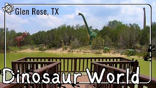 Go on a Prehistoric Walk through Hundreds of Dinosaurs at Dinosaur World in Glen Rose, Texas