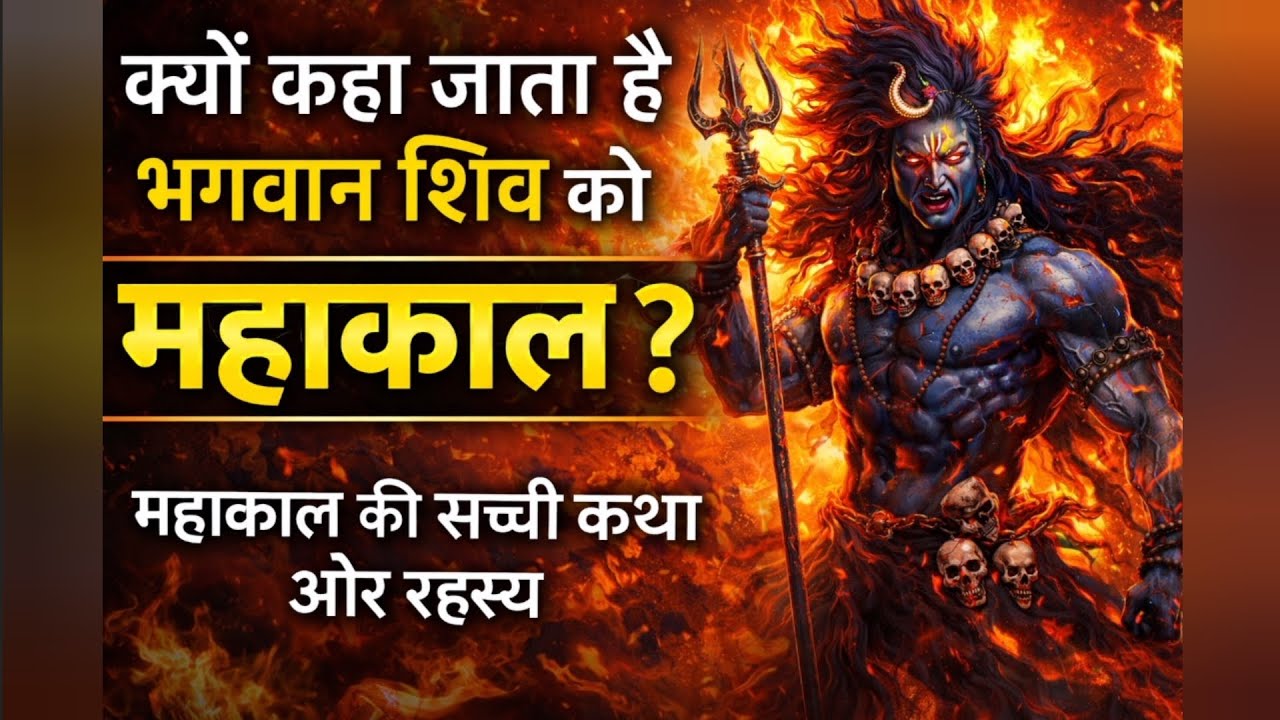 भगवान शिव को महाकाल क्यों कहा जाता है? सच जानकर रोंगटे खड़े हो जाएंगे 😱#mahakal#mahadev#shiva#viral 