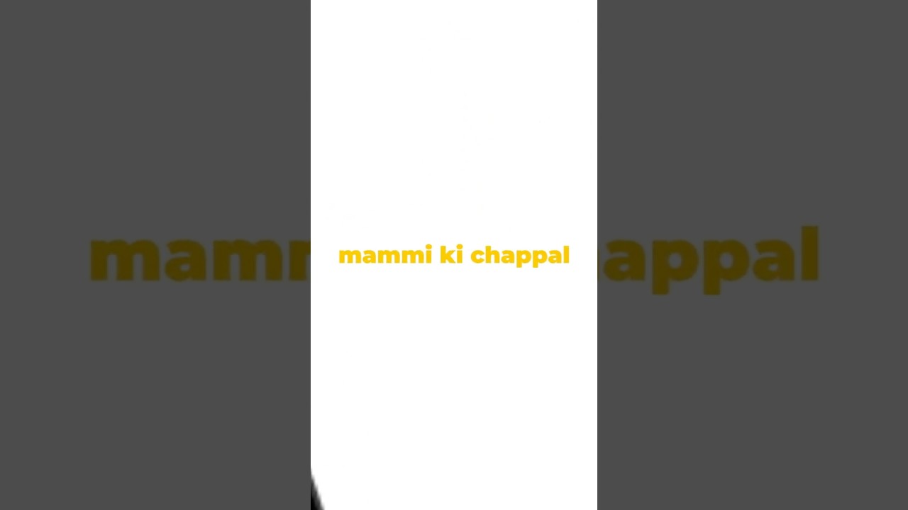 Mammi ki Chappal🫠.  #story #animatedstories
