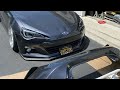 repinning 2017 brz headlights + painting bash bar