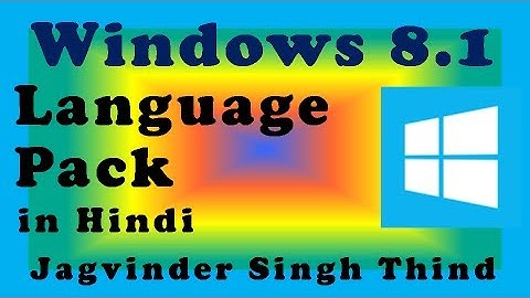 ✅ How to Install Language Pack & Change Language in Windows 8.1