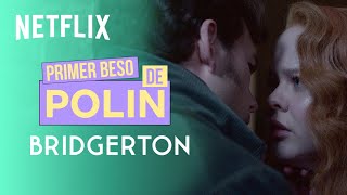 Primer beso de Penelope y Colin | Bridgerton Temporada 3 | Netflix