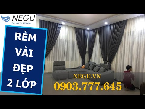 Video 【NEGU】Rèm Vải Đẹp 2 Lớp | ✅ Rèm Cầu Vồng Hàn Quốc |... - youtube
