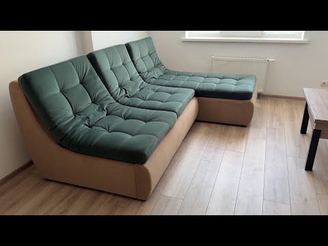 Кутовий диван Фоксі (Фокус) з оттоманкою, видео 1