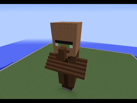Tuto Minecraft Statue Du Villageois Youtube Tuto Minecraft Statue Du Villageois Youtube