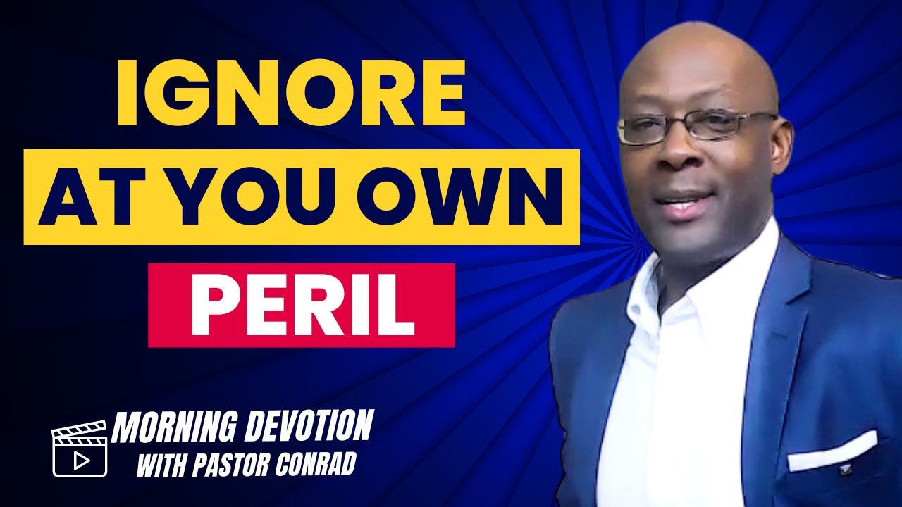 Ignore At Your Own Peril Conrad L Jones YouTube