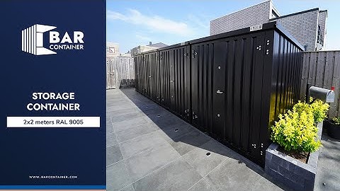 Unlock Smarter Storage: Introducing the Modular Storage Container