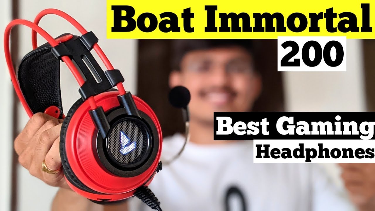 boAt Immortal IM-200 | Boat Immortal 200 Unboxing And Review | Best Gaming Headphone in 2021 | @1499