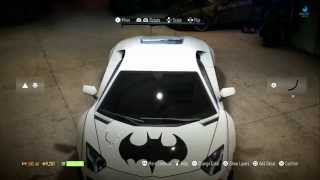 Need for Speed 2015: Creating Batman Sign Decal Tutorial(PS4/1080p)