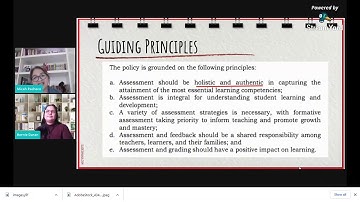 DepEd Order 31, s. 2020 Guiding Principles