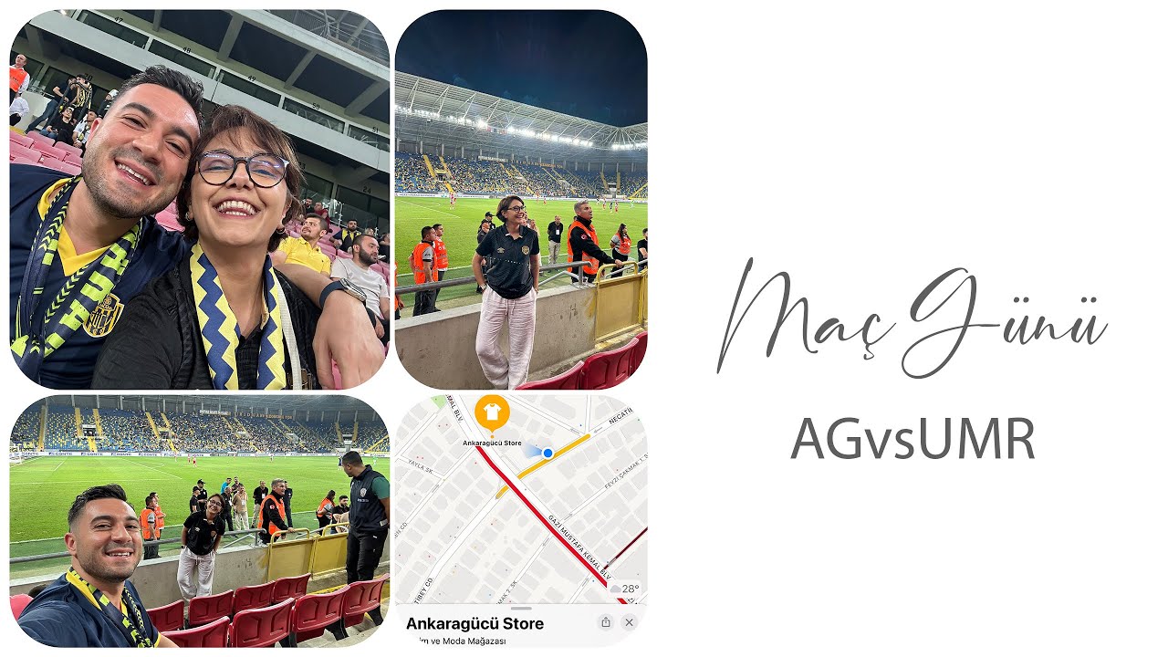 İlk stadyum deneyimim! Ankaragücü-Ümraniyespor!