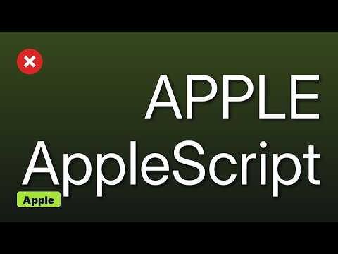 Apple: Can I run a script in the backgrounds (Apple script editor)