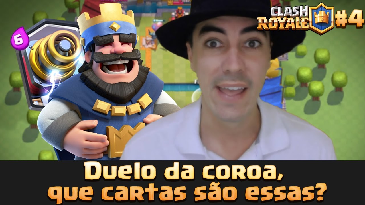 QUE CARTAS SÃO ESSAS? DUELO DA COROA #4 CLASH ROYALE atualização azamerica champions