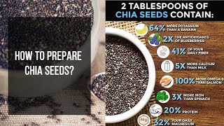 How to prepare Chia Seeds for Beginners.