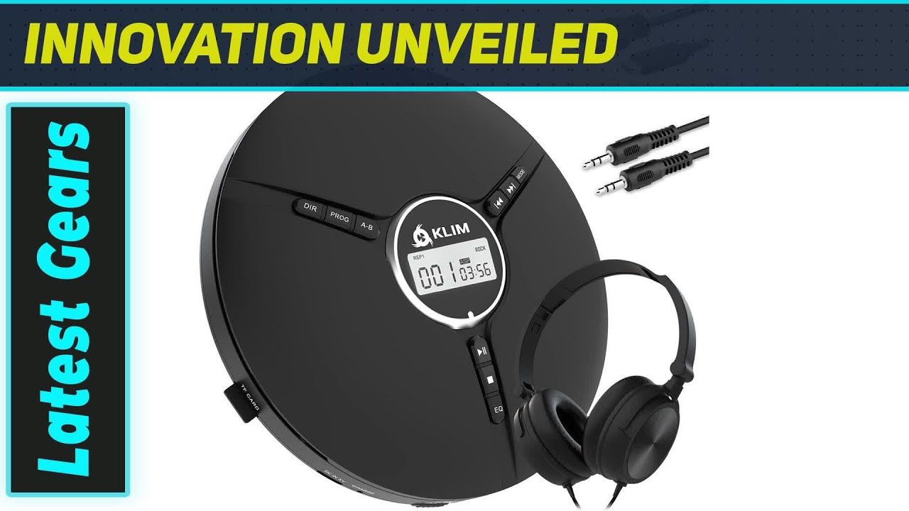 KLIM Discman: The Best Portable CD Player for Modern Nostalgia