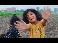 Hadi hassan and horia playing in fresh plough field