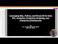 Predictive Modeling with SQL, Python & Power BI - Part 1 - 02 Regression and Predictive Modules