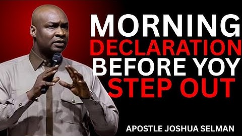 Command Your Morning with Power | Apostle Joshua Selman