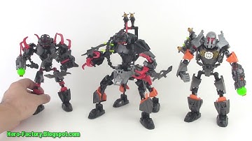 🔄 LEGO Hero Factory Bulk + Core Hunter combiner review! Breakout wave 2 re upload