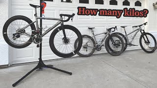 I weighed All of my Titanium Bikes (part 1) Litespeed Cherohala