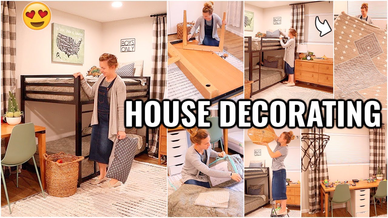 ПРЕОБРАЖЕНИЕ СПАЛЬНИ!!😍 УКРАШАЕМ НАШ ДОМ | УКРАШАЙТЕ И УБИРАЙТЕСЬ ВМЕСТЕ СО МНОЙ В НАШЕЙ АРИЗОНСК...