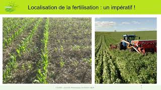 Témoignage Evolution des pratiques de fertilisation en ACS... Frédéric Thomas