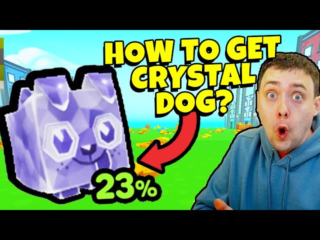 Huge Crystal Dog ▪️UNTRANSFERRED▪️Roblox PSX Pet Simulator X