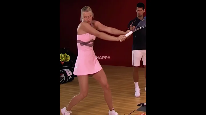Djokovic vs Sharapova Bowling Challenge 🎳