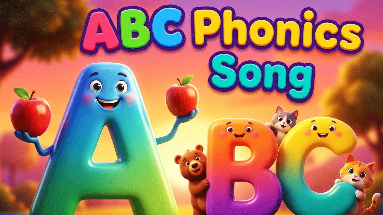 🌈 ABC Phonics for Toddlers | Fun Learning Song | Easy Phonics Song for ...