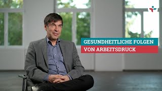 Gesundheitliche Folgen von Arbeitsdruck | Gesunde Arbeit