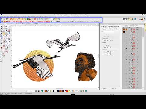 User Interface Tour Of Wilcom EmbroideryStudio