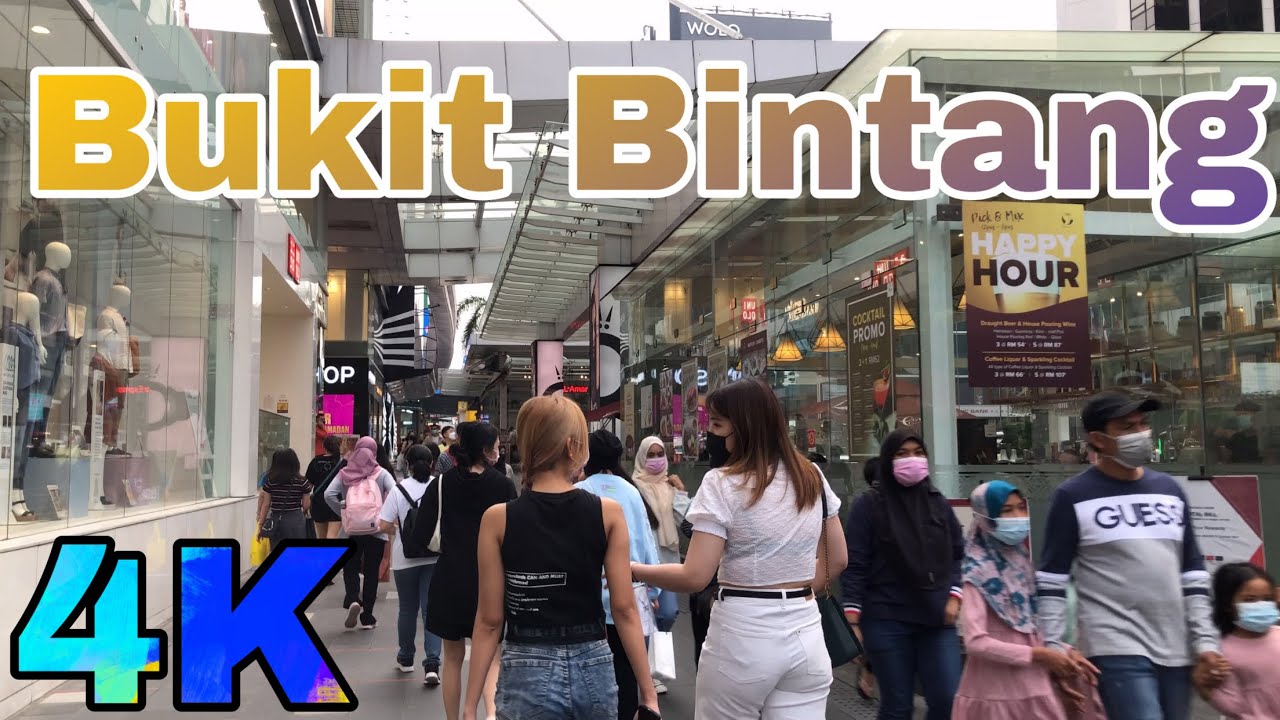 Walking Around Bukit Bintang Kuala Lumpur,Fahrenheit,Lot-10,Time Square, Lowyat Plaza|4K Malaysia