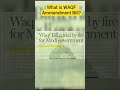 What is WAQF Ammendment Bill? WAQF BOARD #muslim #news #protest #trending