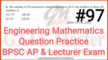 #97 Daily Question Practice of Engineering Mathematics for BPSC (Assistant Professor & Lecturer)
